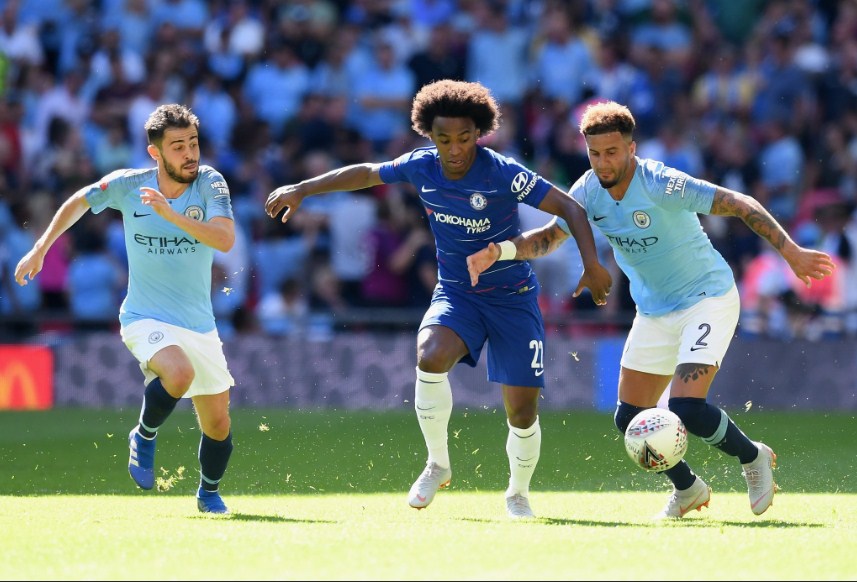 أجويرو يقود مانشستر سيتي لإحراز لقب