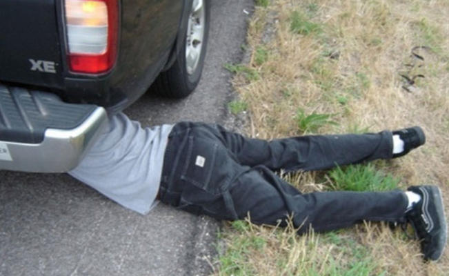 مواطن يدهس شخصين على أثر مشاجرة