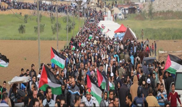 ارتفاع عدد شهداء مسيرة العودة إلى