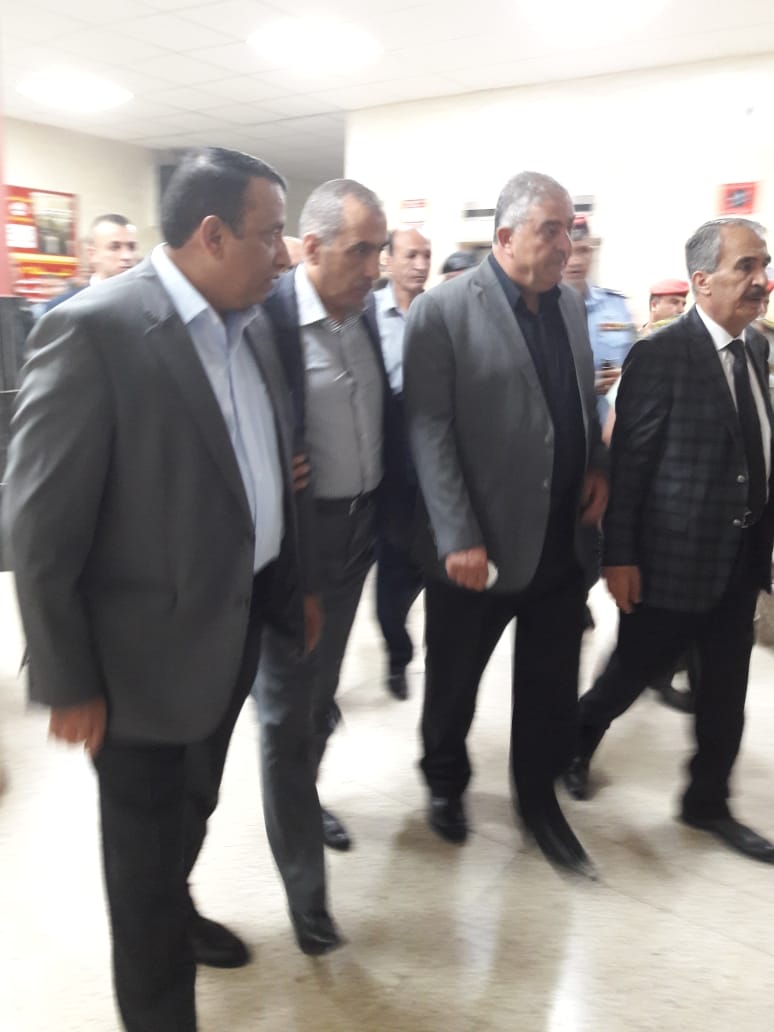 وزير الداخلية وقائد الجيش ومديرو الاجهزة