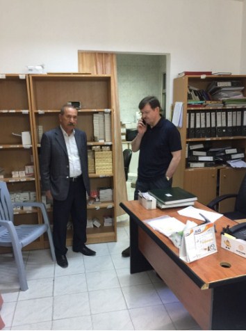 الشياب يتفقد مركز صحي صويلح الشامل