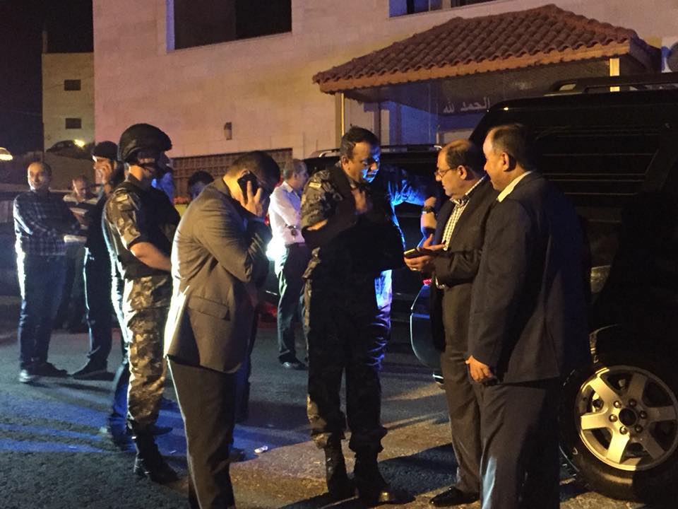 الحواتمة في مداهمة السلط (صور)