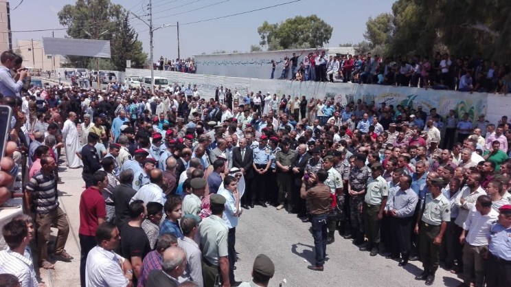 الملكة رانيا: استشهدوا وفي قلوبهم حب