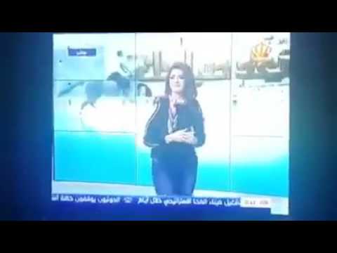 ما في ميكرفون .. تضع مذيعة