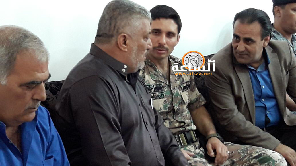 الأمير حمزة يزور بيت عزاء القواقزة