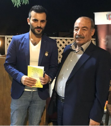 فادي أيوب يشهر كتابه الأول «أوراق