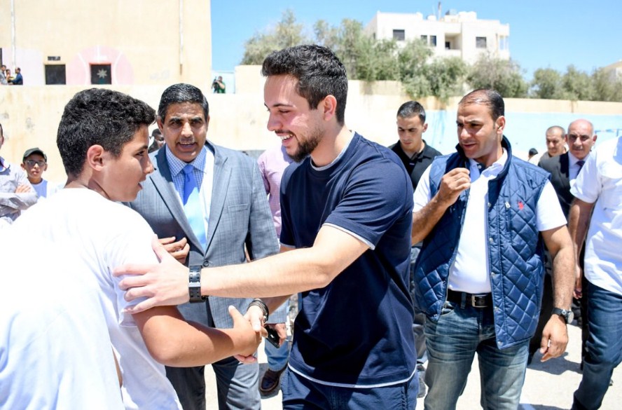 ولي العهد في مادبا (صور)