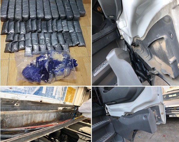 احباط تهريب ربع مليون حبة مخدرة