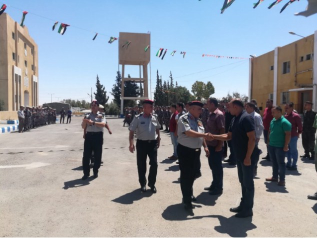 اللواء البزايعه يتفقد مديريتي دفاع مدني