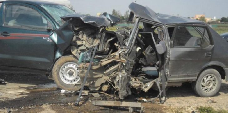 مصرع 5 أشخاص من أسرة واحدة