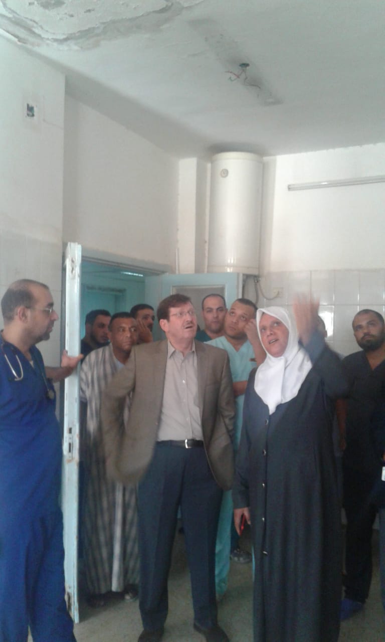 الشياب يوعز باجراء صيانة شاملة لمستشفى