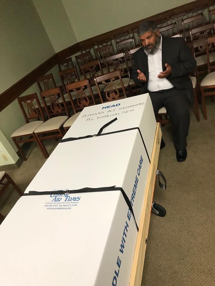 بدء إجراءات نقل جثمان الشهيد الطيار