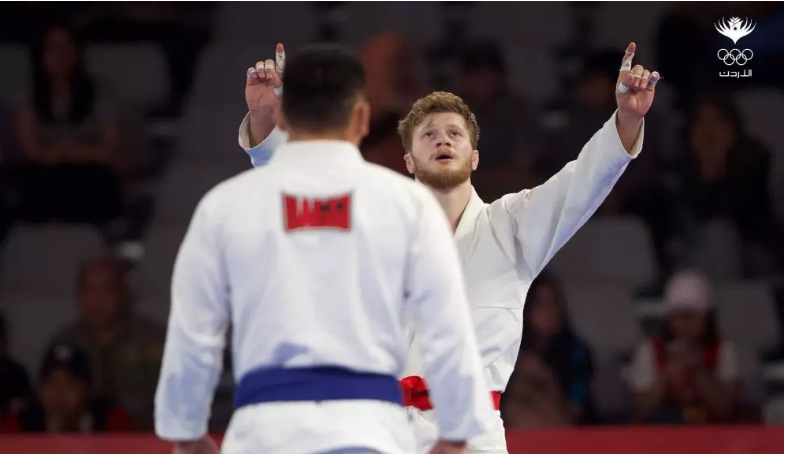 الأردني جرندوقة يتأهل لنهائي الجوجيتسو في