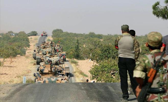 القوات التركية وفصائل سورية معارضة تدخل