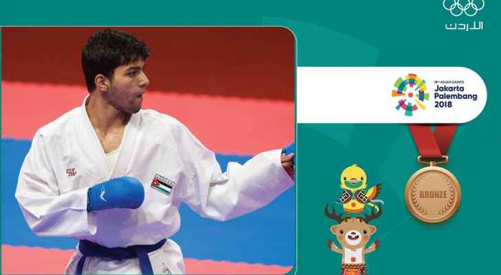 عبد الرحمن المصاطفة يفوز بالميدالية البرونزية