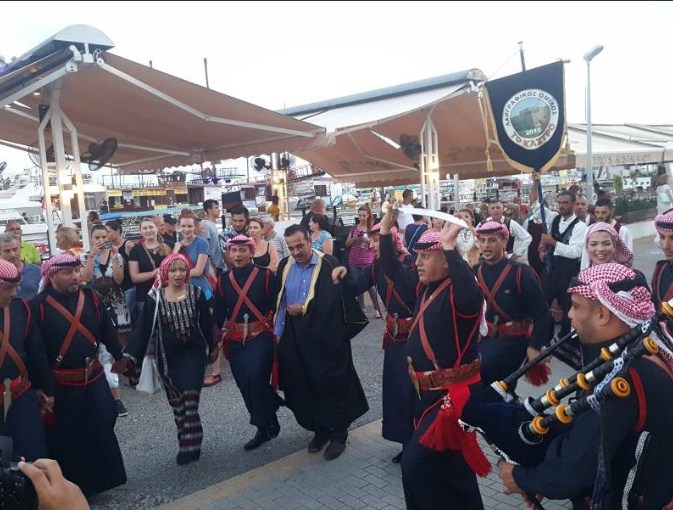 مشاركة مميزة لفرقة أمانة عمان للفلكلور