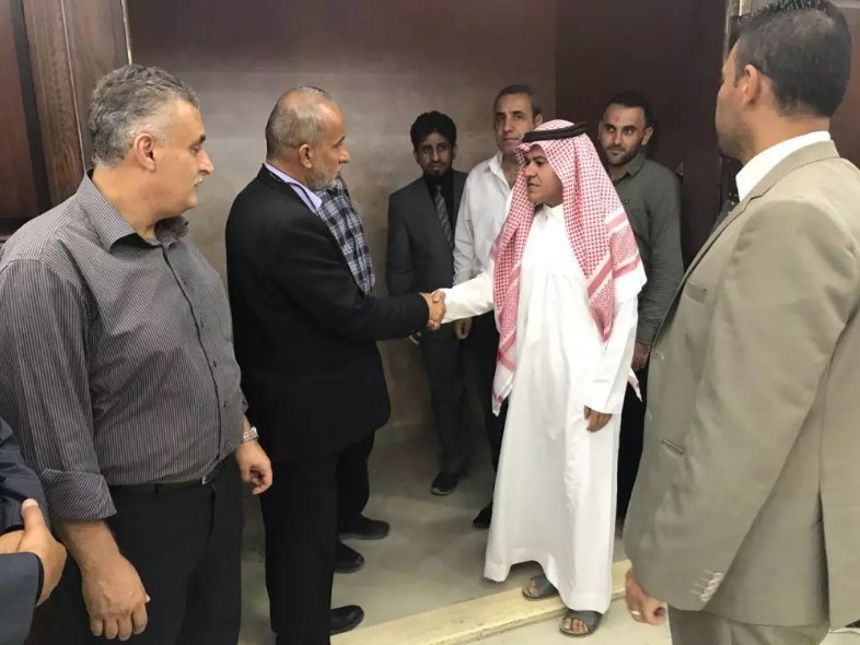 السفارة السعودية بالأردن تقدم واجب العزاء