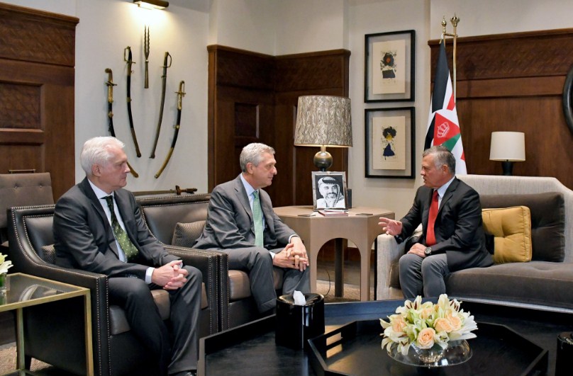 الملك يستقبل المفوض السامي للأمم المتحدة