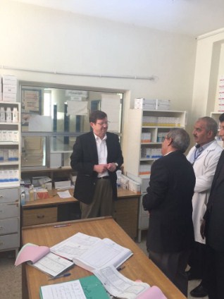 الشياب يطلب تسريع اجراءات نقل المختبر