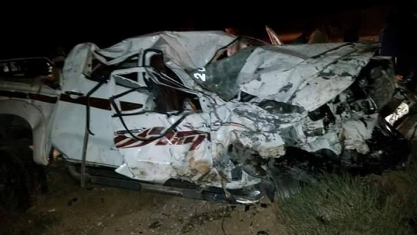 وفاة و4 اصابات بتدهور مركبة على