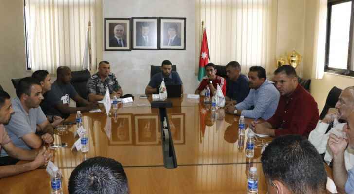 انجاز ترتيبات مباراتي الحسين مع الوحدات