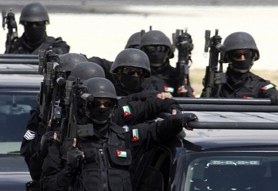 شرطة محافظة معان تنفذ التمرين الوهمي