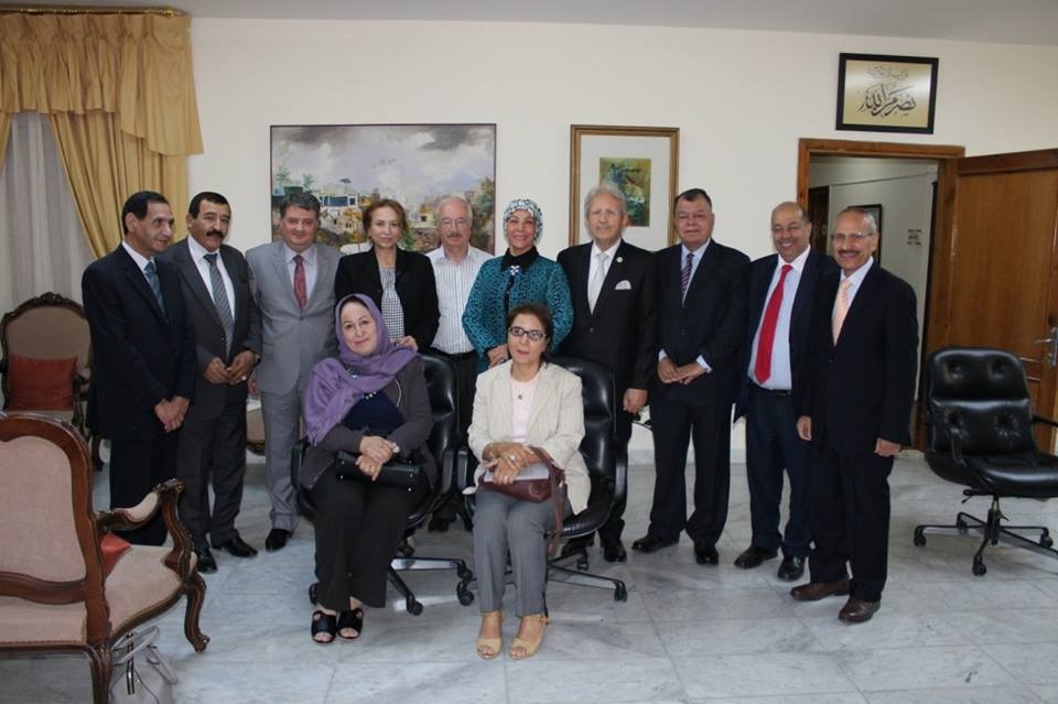 النسور تلتقي أعضاء الهيئة الإدارية لجمعية