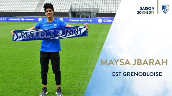لاعبة أردنية تحترف في فرنسا