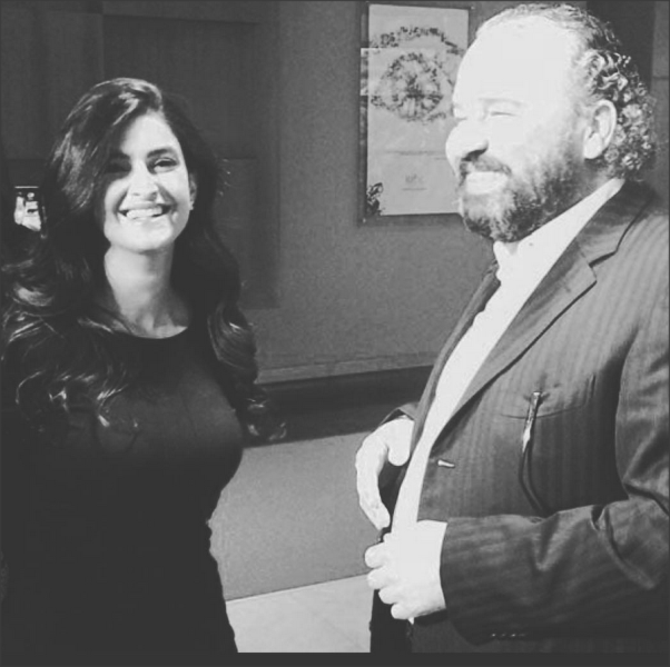 كلمات مؤثرة لـ علا الفارس بوفاة