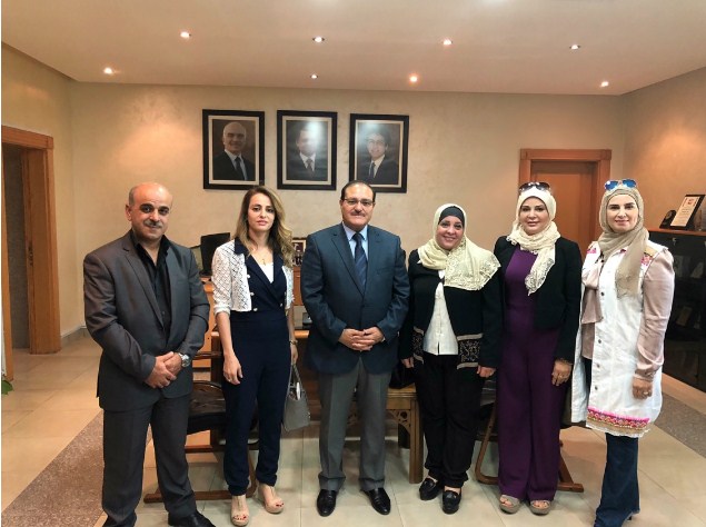 الطويسي يلتقي وفدا من جمعية الشباب