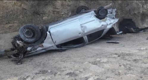 وفاة شخص اثر حادث تدهور في