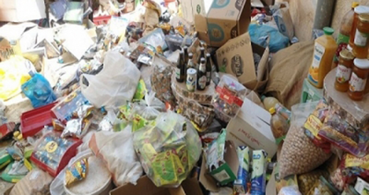 صحة الطفيلة تتلف سبعة اطنان اغذية