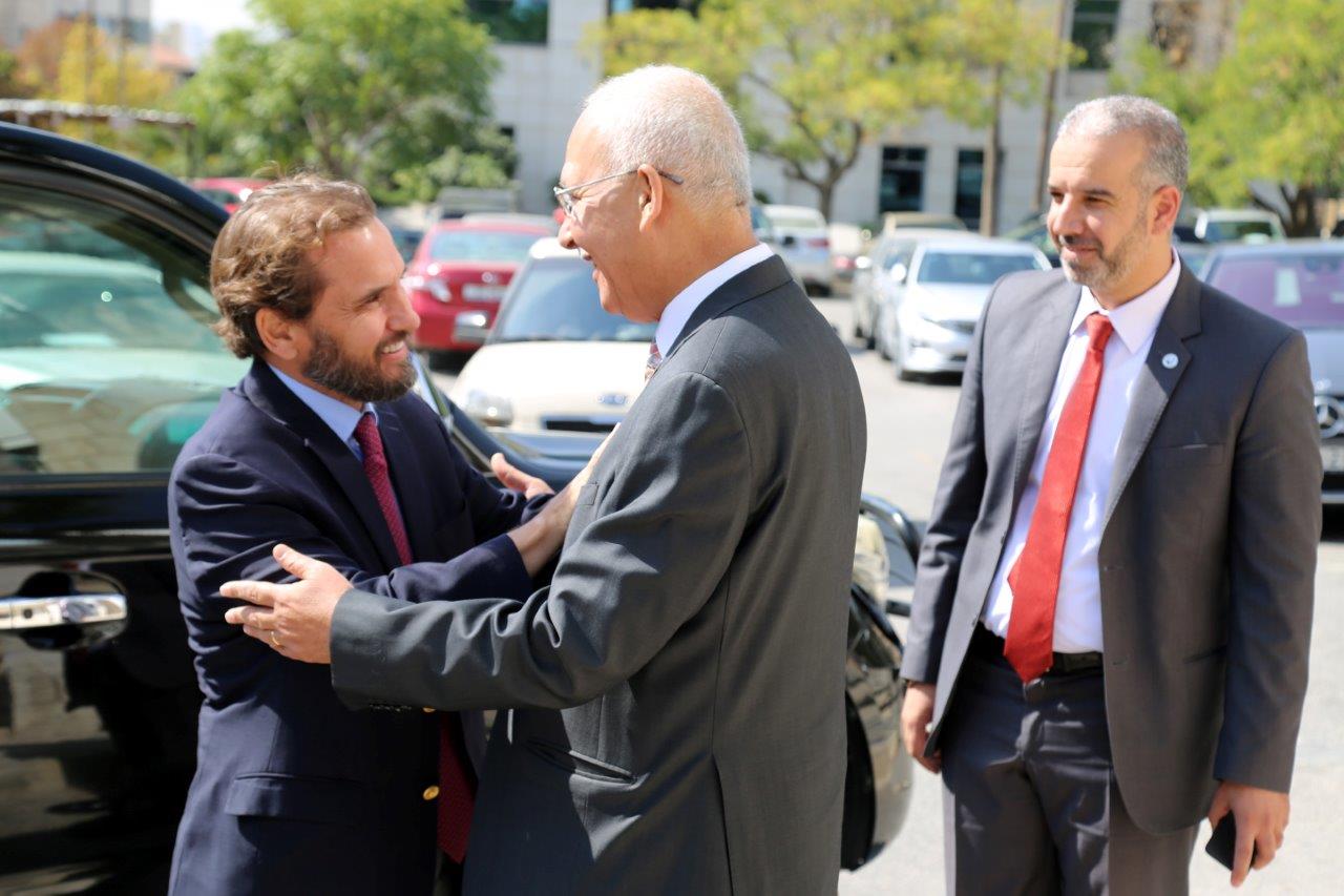 الامير مرعد يزور ’المهندسين’ ويبحث ’امكانية