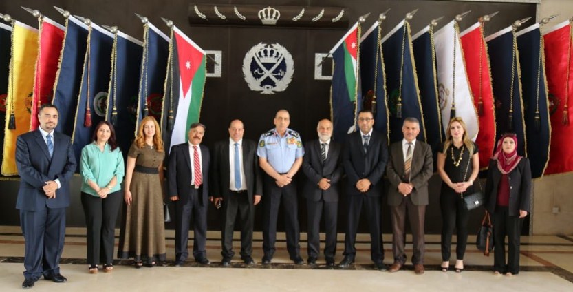 الحمود يستقبل رئيس واعضاء جمعية السلم