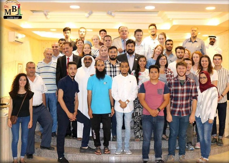 وفد جامعة واشنطن الأمريكية يزور مركز