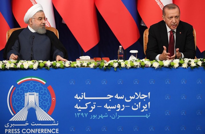 أردوغان يلقي بيتا لشاعر فارسي شهير..