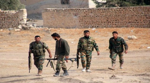 18 قتيلا من النظام السوري والأكراد