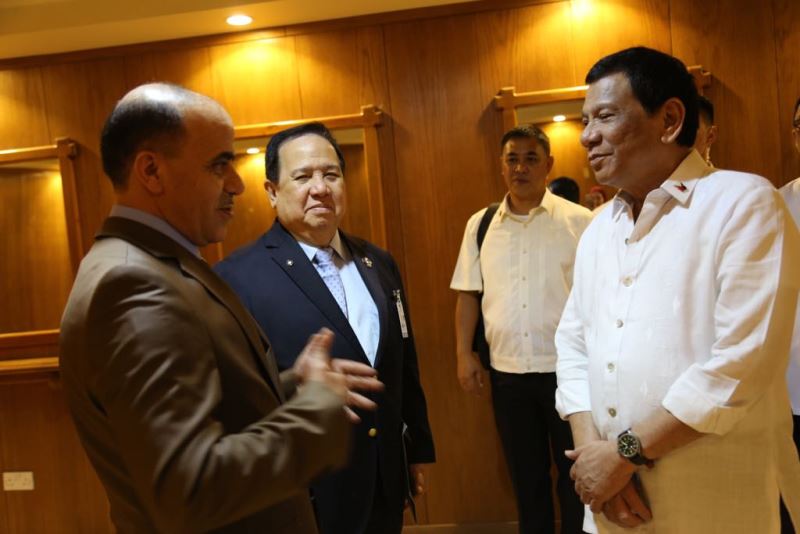 ماذا قال الرئيس الفلبيني لـ النائب