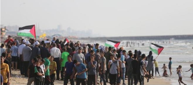 غزة.. إصابة مواطنين فلسطينيين جراء اعتداء