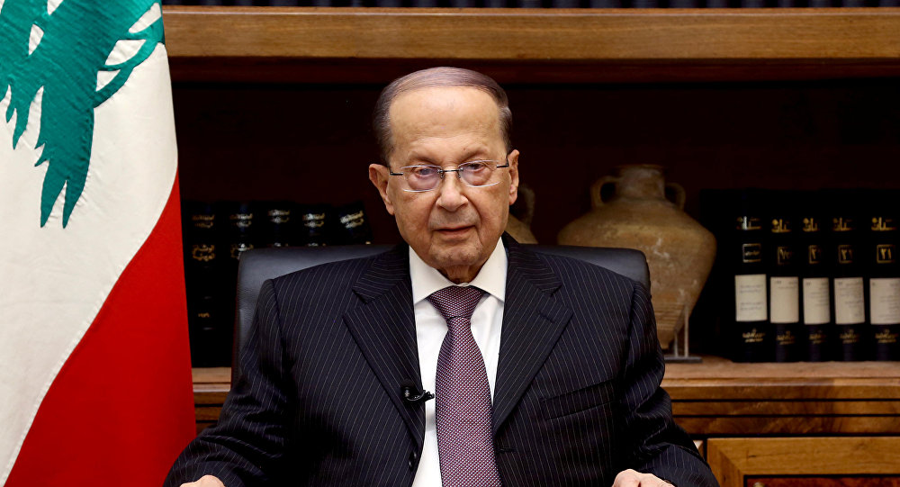 الرئيس اللبناني: نؤيد المبادرة الروسية لعودة