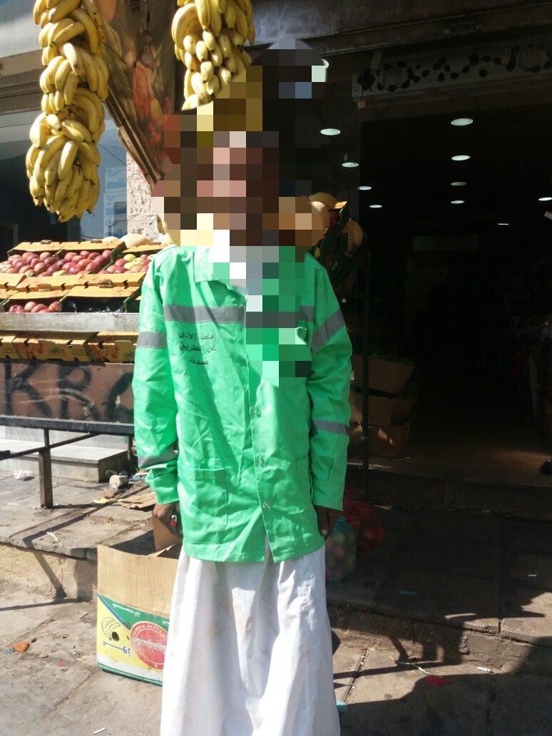 الامانة تضبط متسولا ينتحل صفة عمال