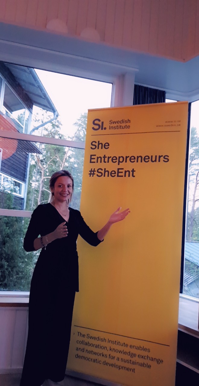 اردنية تشارك في برنامج رائدات الأعمال