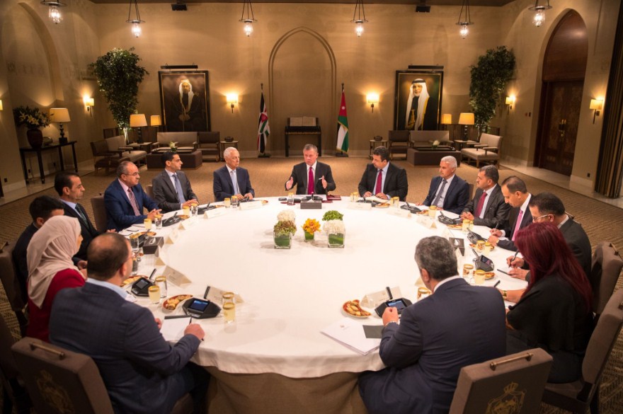 الملك يلتقي نقيب ومجلس نقابة الصحفيين: