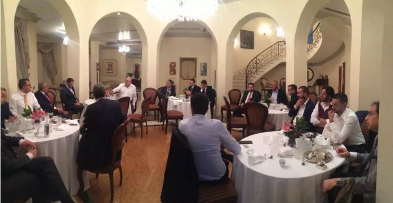 العايد يلتقي عددا من المستثمرين الأردنيين