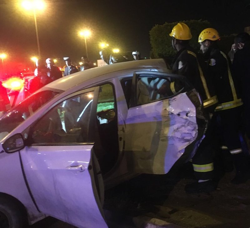 وفاة خمسيني وإصابة آخر بحادث تصادم