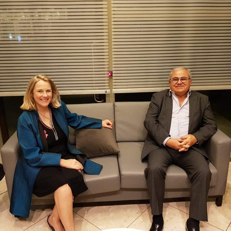 السياسي اللبناني ماريو عون في عمّان