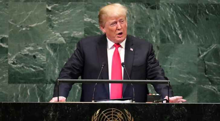 ترامب: خطة سلام بين إسرائيل والفلسطينيين