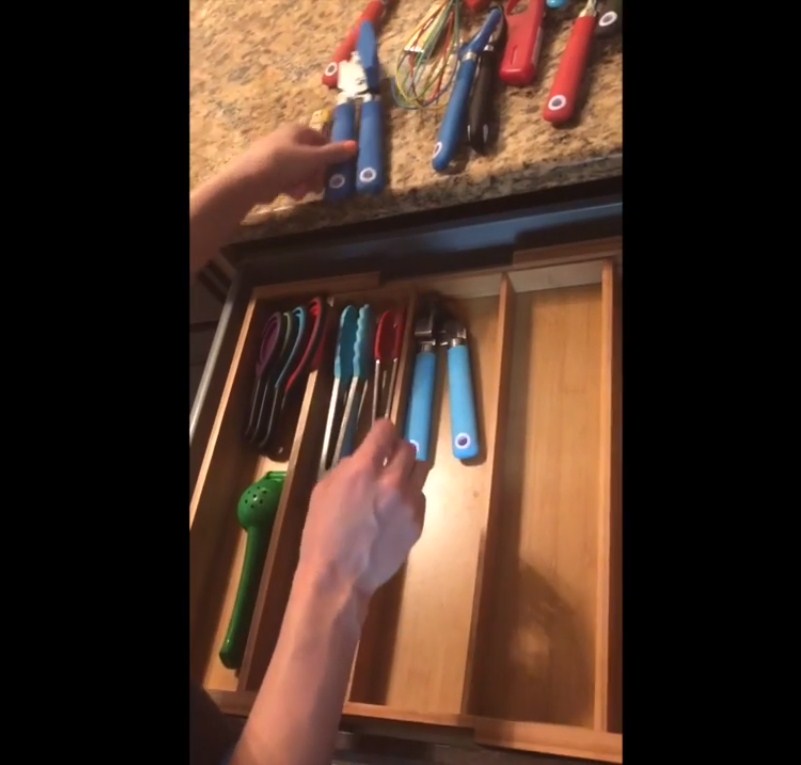 أفكار مبتكرة لتخزين أدوات المطبخ لتوفير