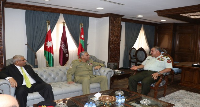 رئيس هيئة الأركان المشتركة يستقبل نظيره