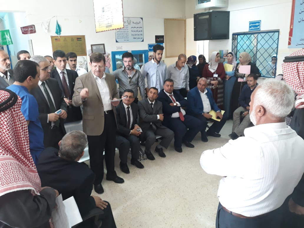 الشياب :تطوير «الخدمات الصحية» في الشوبك